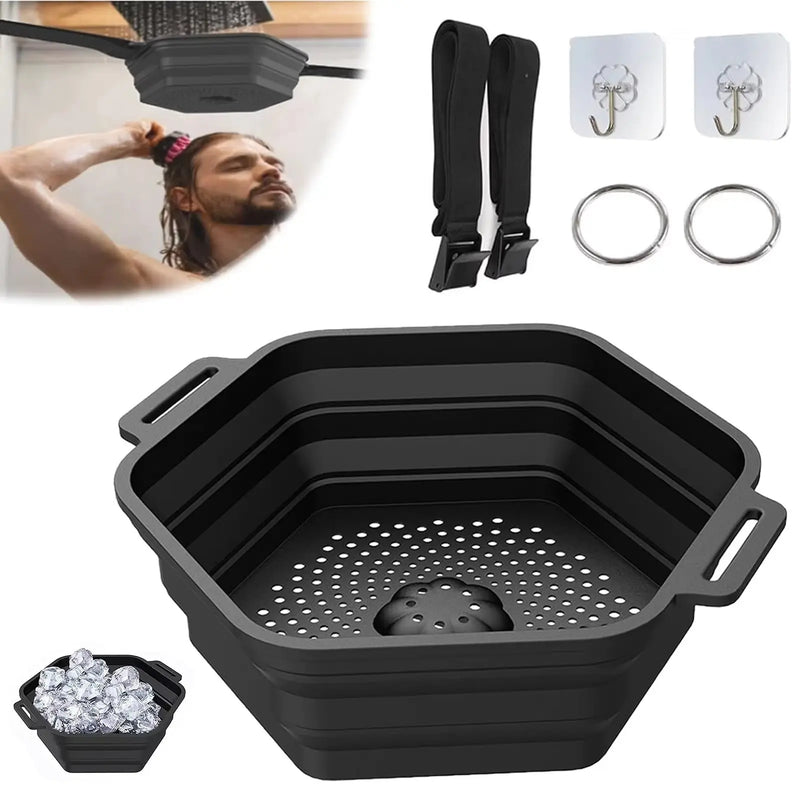 Foldable Silicone Ice Bath Chiller-TheUrbanOasisBasis