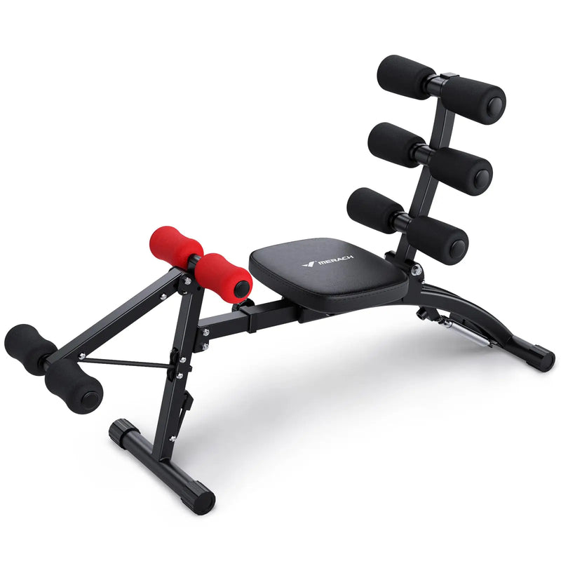 CoreSculpt Pro Adjustable Ab Trainer and Workout Bench for Home Gym Abdominal Exercise