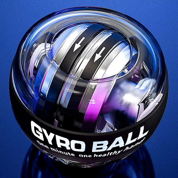 Self-Starting Wrist Gyro Ball Strengthening Device