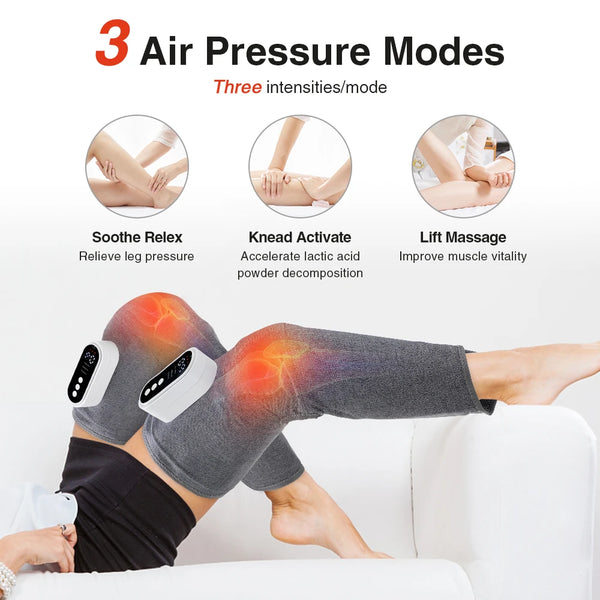 Electric 3-Speed Leg Massager