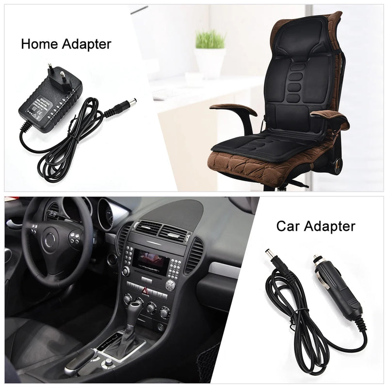 Electric Vibrating Massage Chair for Car