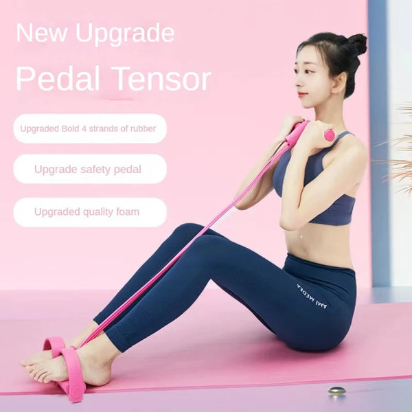 Yoga Tension Rope Foot Pedals