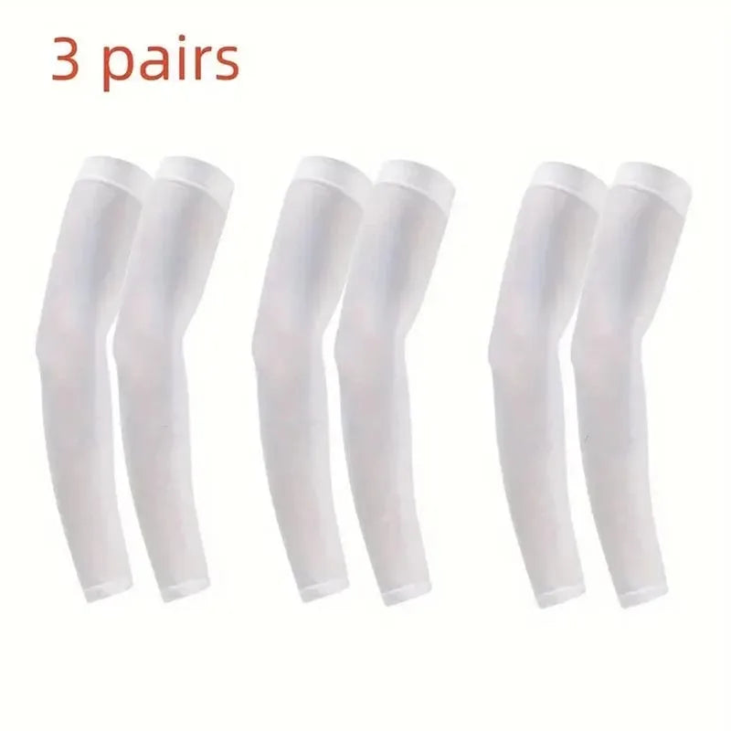 3 Pair of Breathable Sun Protection Sleeves