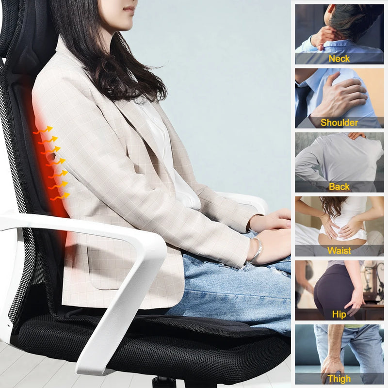 Electric Vibrating Massage Chair for Car