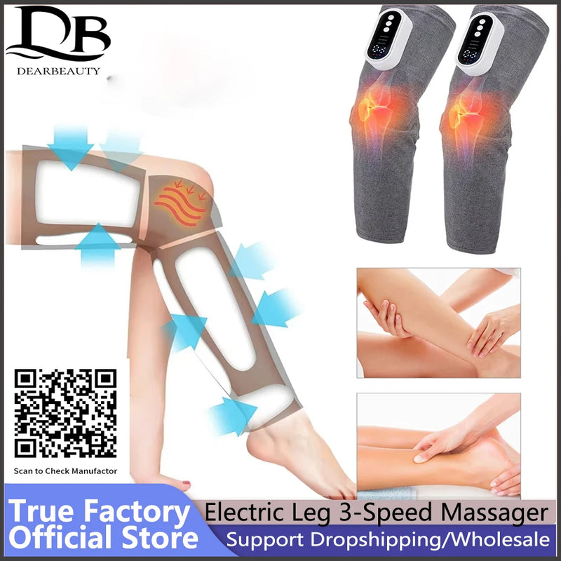 Electric 3-Speed Leg Massager