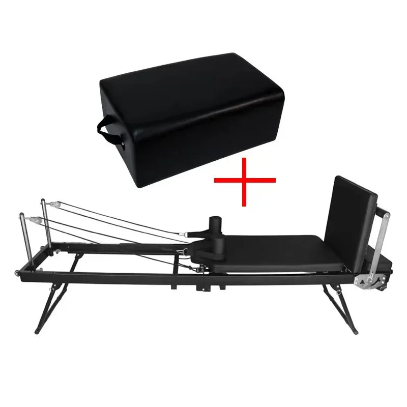 Fitness Equipment Large Sliding Foldable Home Added Foot Pedal Pilates Core Yoga Bed