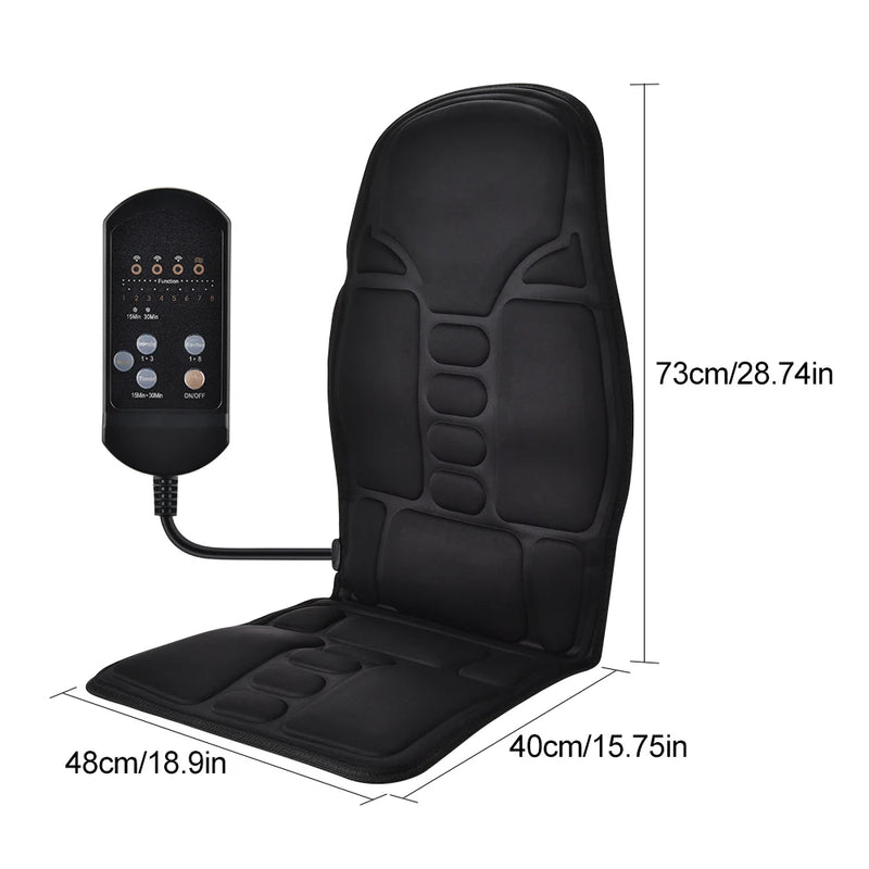 Electric Vibrating Massage Chair for Car