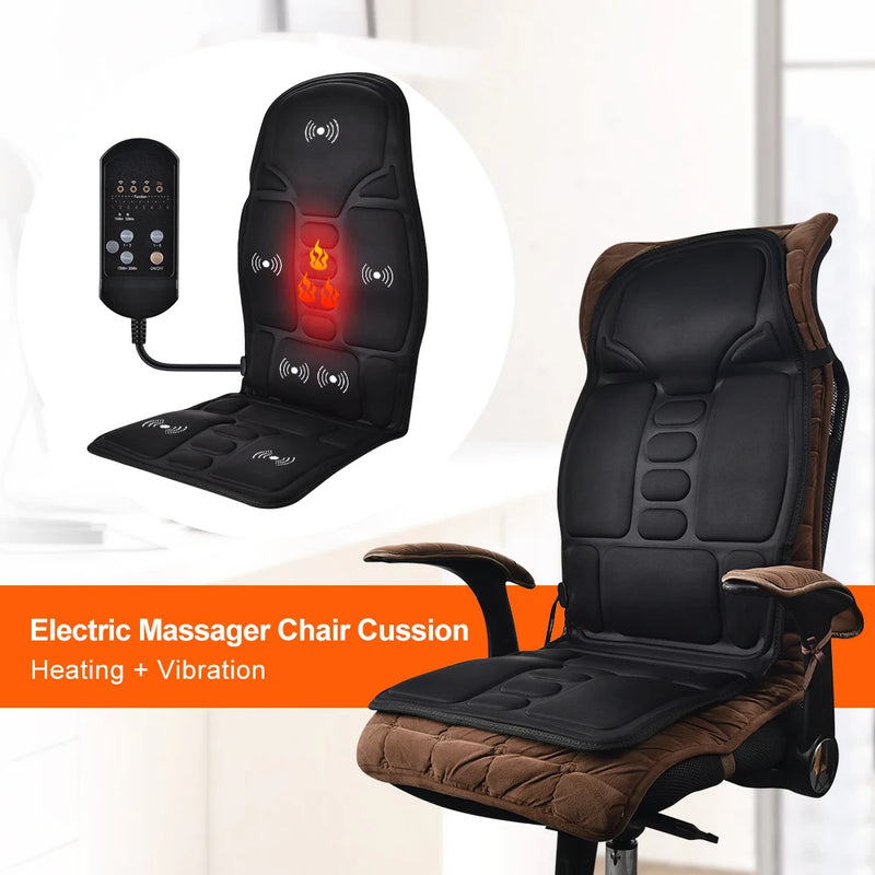 Electric Vibrating Massage Chair for Car